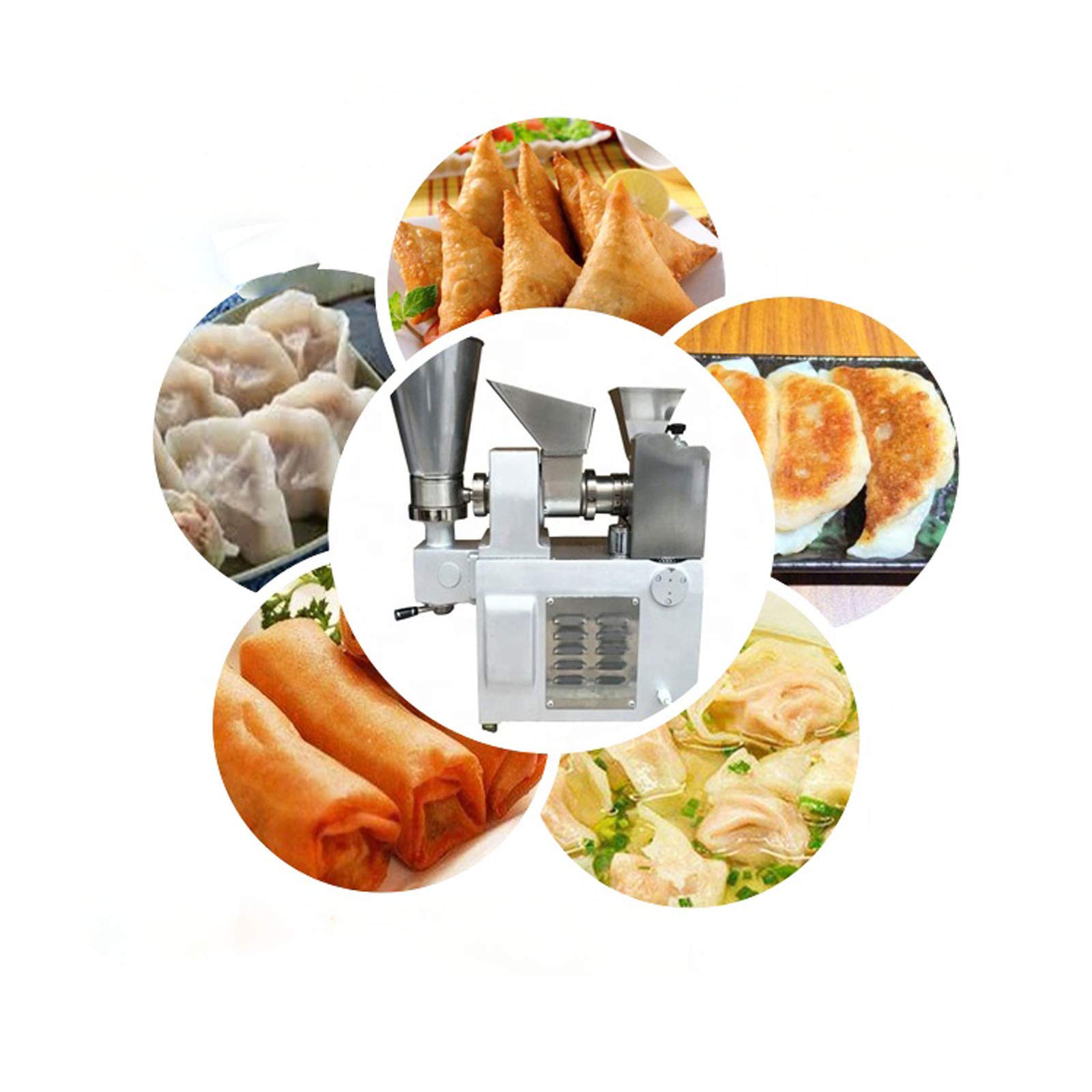 Amazon｜餃子マシン 餃子機 餃子皮専用マシン ダンピング成形機 3600枚